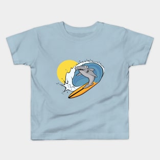 Surfing Shark Kids T-Shirt